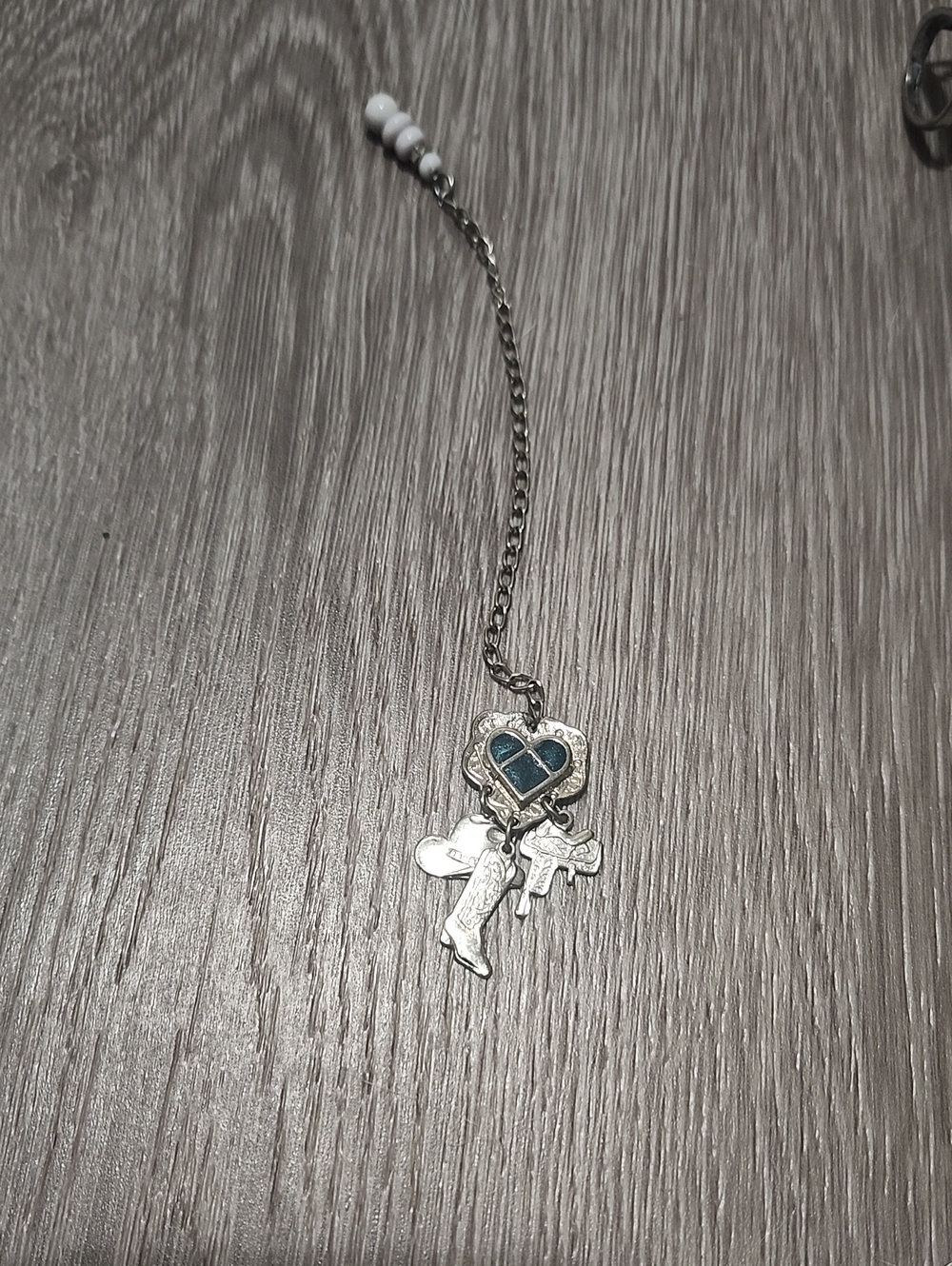 Handcrafted Wild West Heart Bookmark
